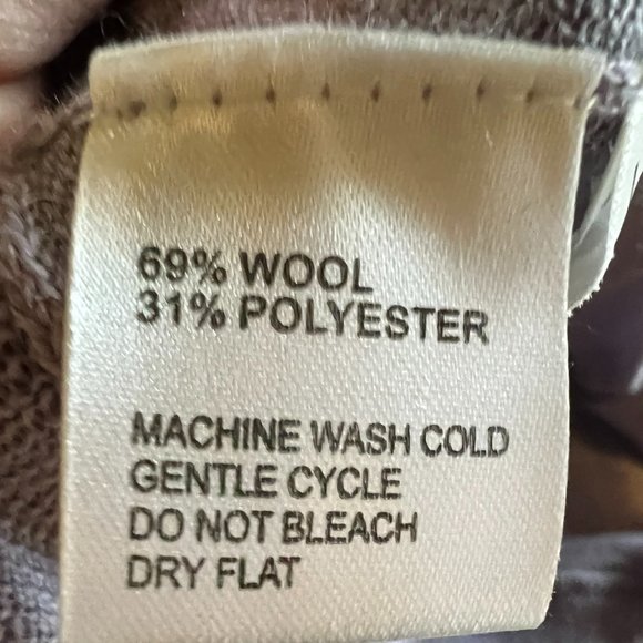 Loft Lilac 69% Wool Long Sleeve Cardigan Sweater - Medium - Picture 6 of 6